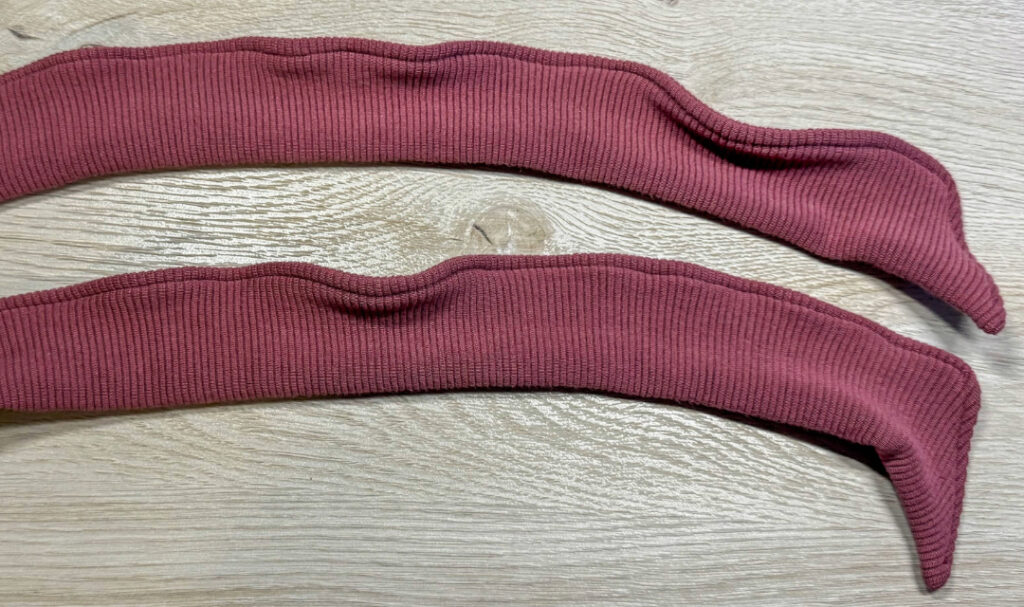top stitch bok sleeve ties