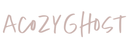 acozyghost sewing and lifestyle blog font logo 3